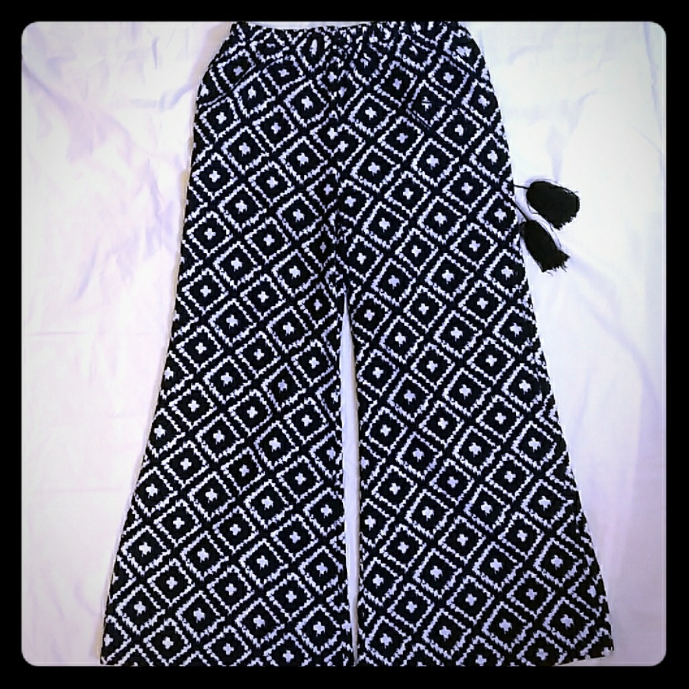 Staccato Palazzo Wide Leg Pants (L) Gentle Used